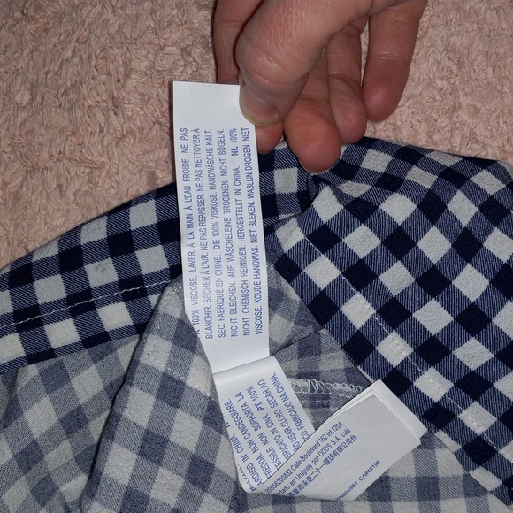 Gingham mini med fits xs - Picture 7 of 10